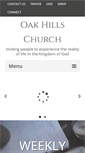 Mobile Screenshot of oakhills.org